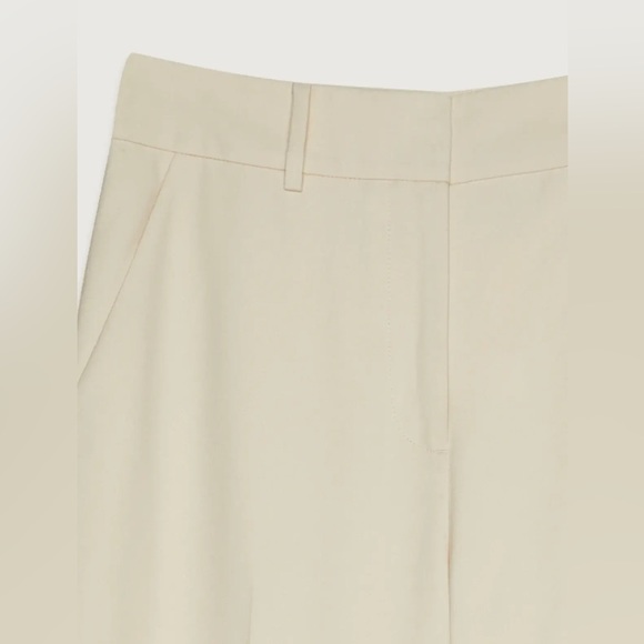 OAK+FORT Tapered Pants (Oatmeal) Size 6 - Picture 2 of 6